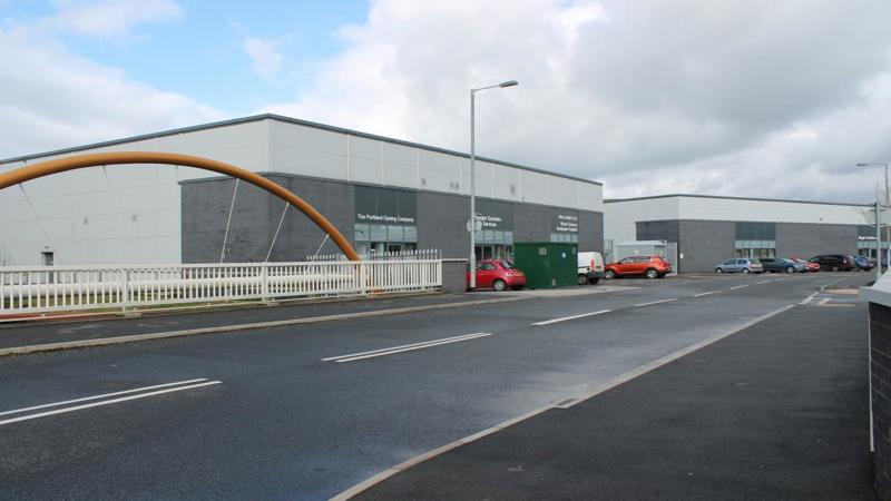 warehouse to let Leek