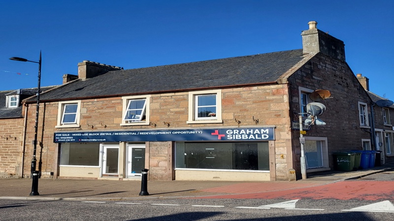 mixed use property for sale Alness