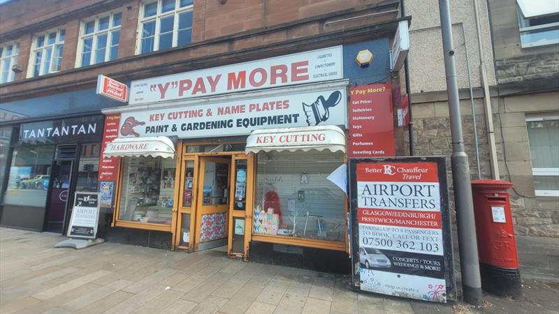 shop to let Renfrew