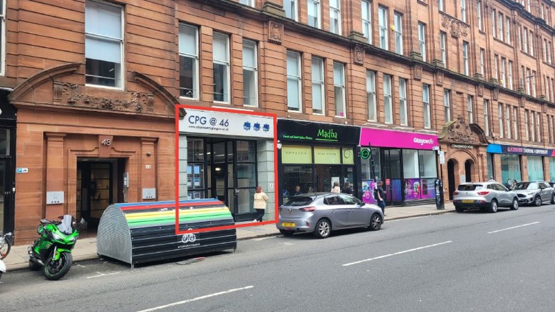 shop to let Glasgow