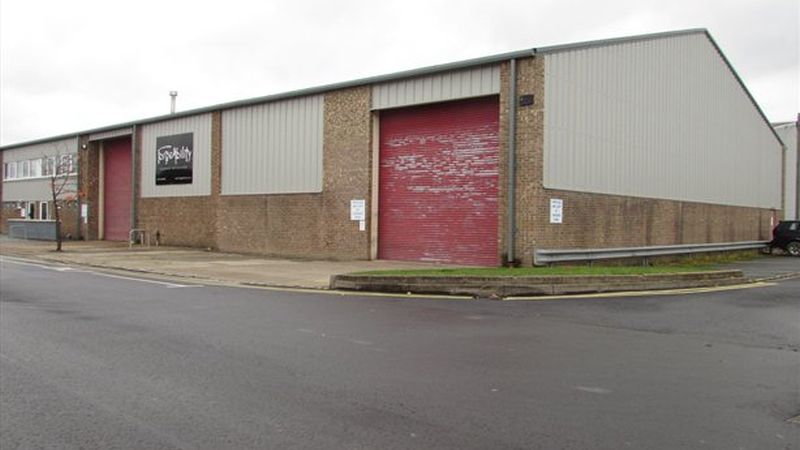 Front and gable end of Unit 8