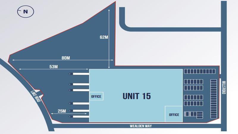 Aylesford  15 Quarry Wood site layout.JPG