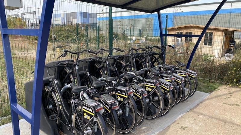 Logicor cycle hire shed.jpg