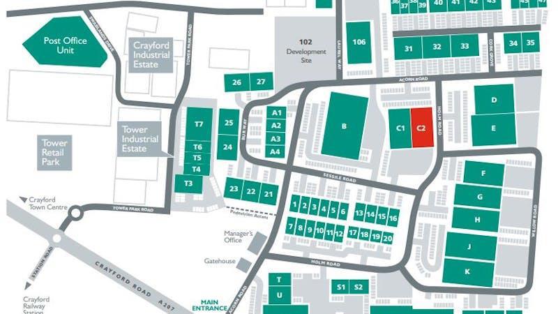 Crayford  C2 Acorn estate map.JPG