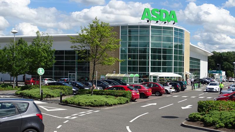 ASDA: 10 only minutes walk away