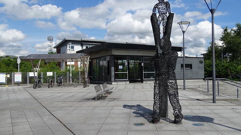 New Alloa Train Station (Only 9 mins to Stirling)