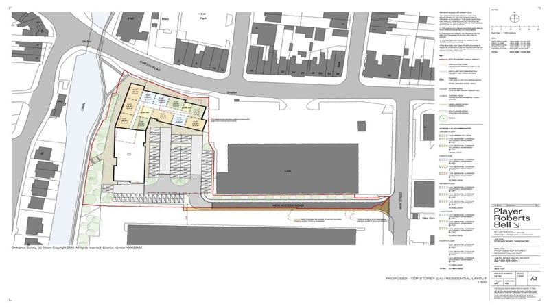 Proposed 4th Floor Site Plan