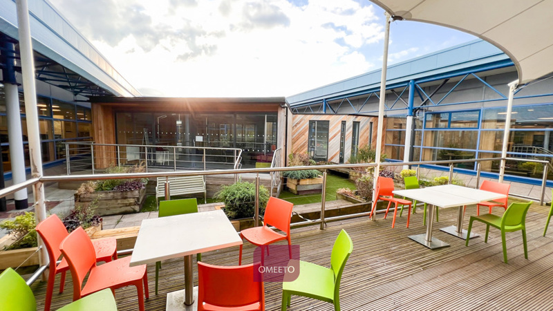 Outdoor courtyard