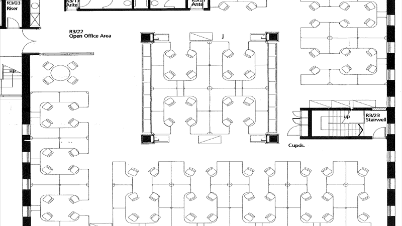 Typical floor layout