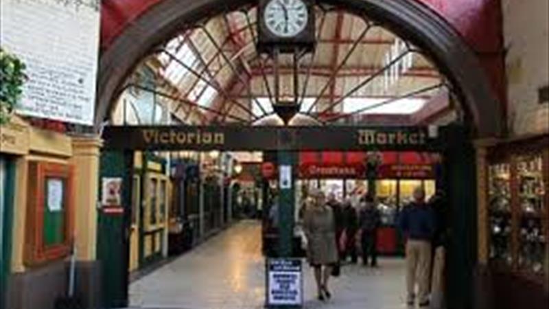 The Market Hall within the Victorian Market