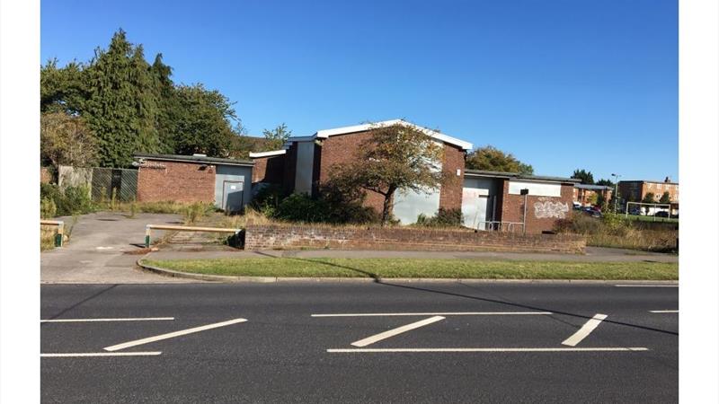 View of the property looking north from Southcote Lane  