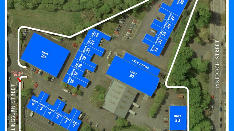 Map of Industrial Park