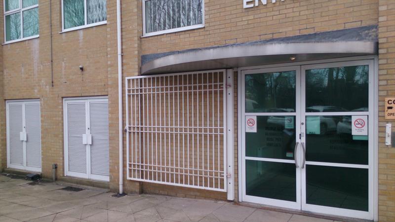 Main Entrance door to the building