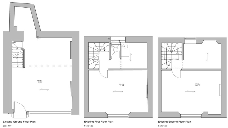 Existing floorplans