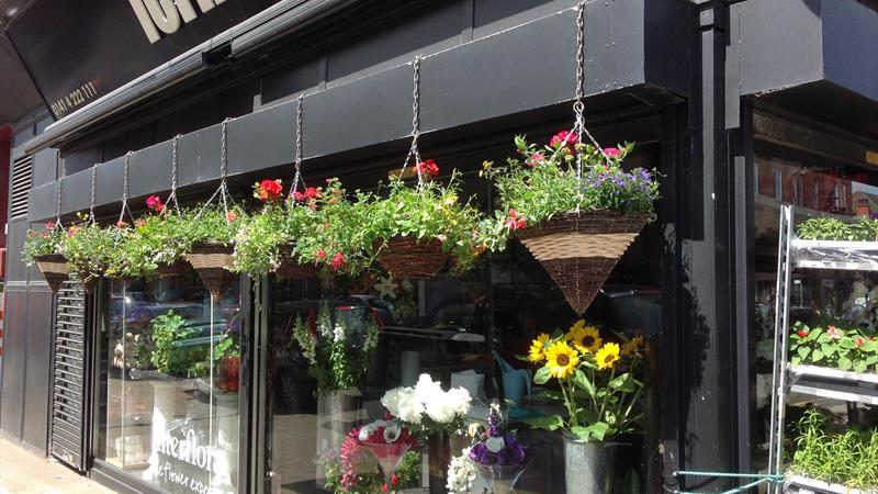 Shop frontage to Calder Street