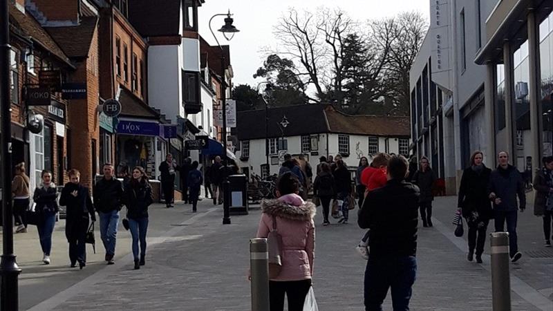 Pedestrianised area