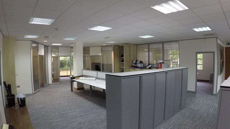 Office area - can be made open plan