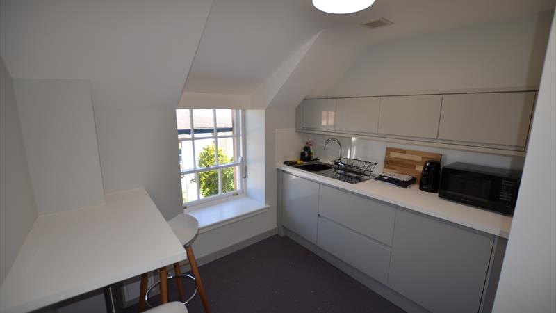 Typical kitchen area