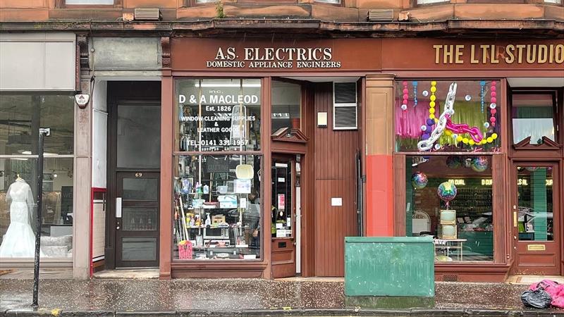 Retail Premises in Glasgow For Sale or To Let