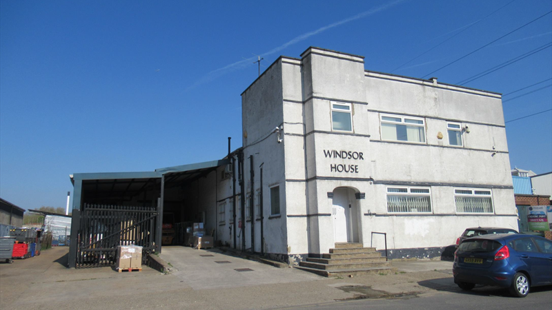 Industrial Building with Car Parking