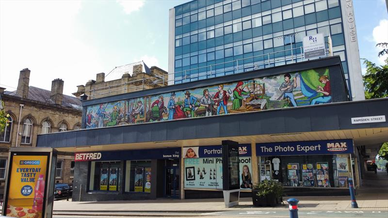 Ramsden House Mosaic & Retail View