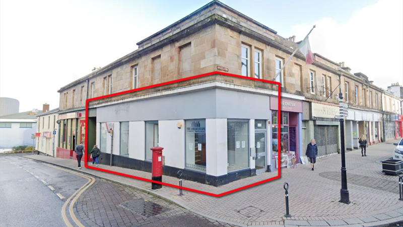 Retail Premises For Sale/To Let in Dunoon