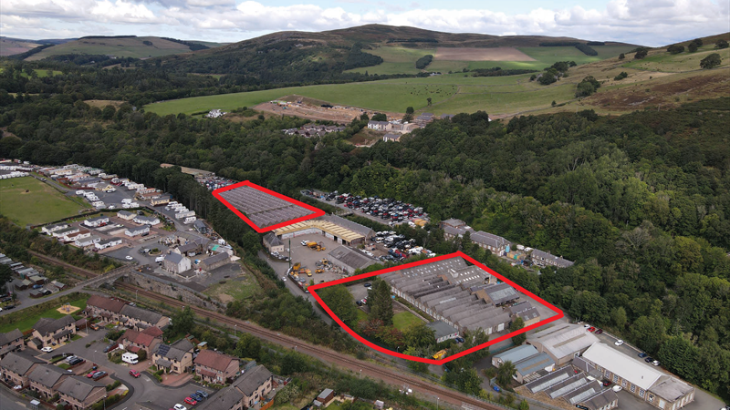 Industrial Buildings/Development Opportunity For Sale in Galashiels