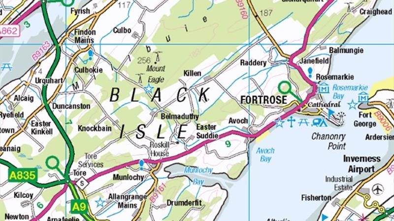 Aird Road Location Plan