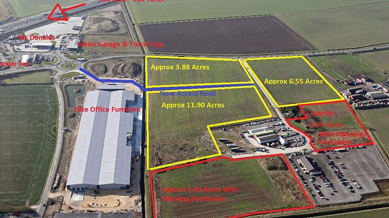 Land With Planning For Storage & Distribution.