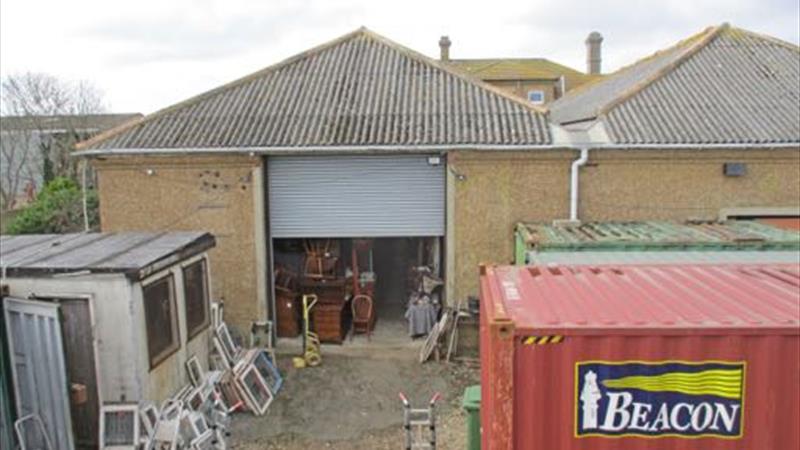 Warehouse Unit with Large Yard