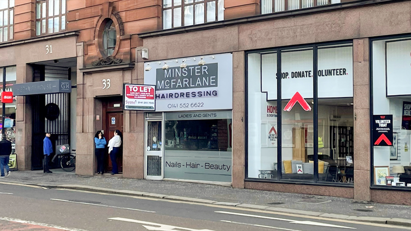 Retail Premises To Let in Glasgow