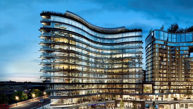 Offices With Communal Roof Terrace