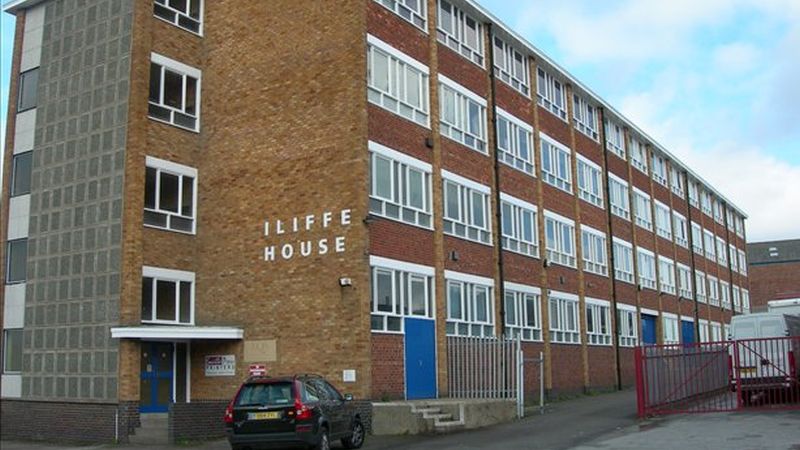 Iliffe House. Front View and Entrance