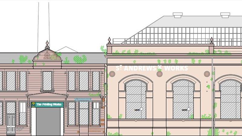 Warehouse With Class 11 Planning Consent For Sale/To Let in Glasgow