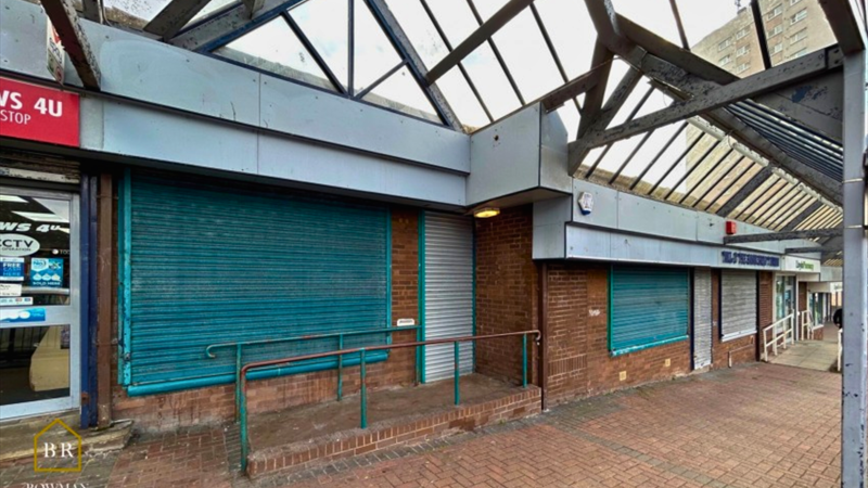 Greenock Town Centre Double Retail Unit Available 