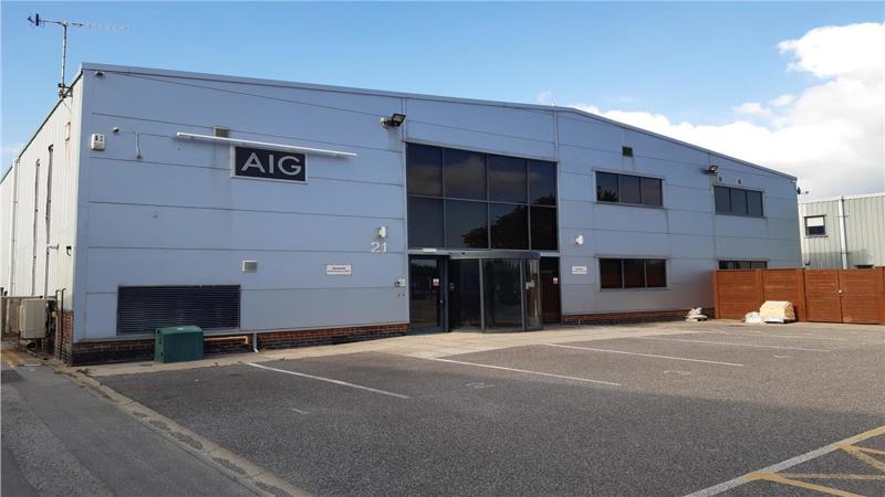 Warehouse With Offices To Let