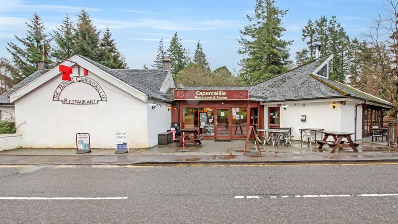 Popular Restaurant With Letting Rooms For Sale in Killin