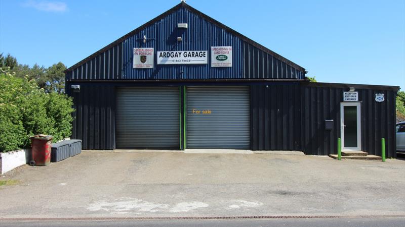 Ardgay Garage in Prime Trading Location