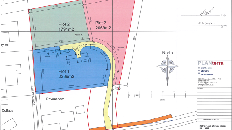 Serviced Building Plot