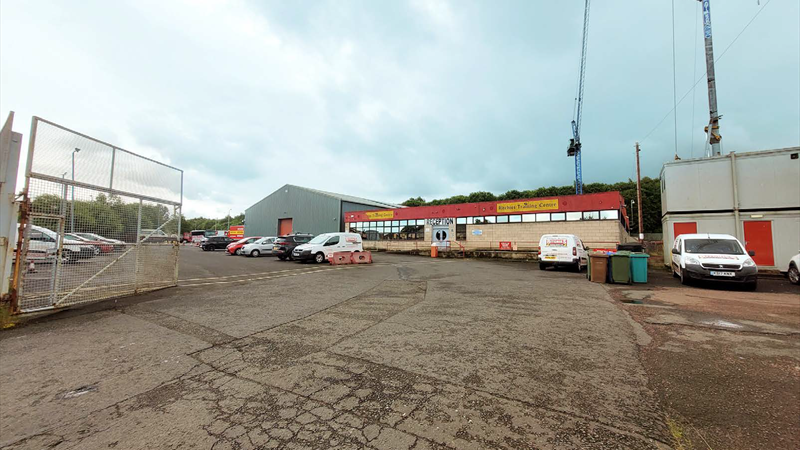 Substantial Industrial Yard and Buildings