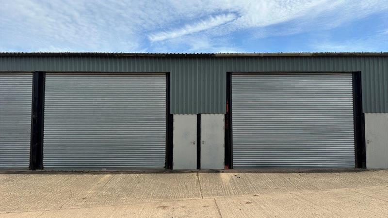 Double Industrial Doors