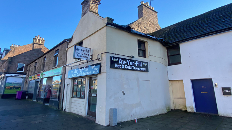 Hot Food Takeaway Premises In Prominent Position