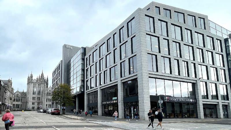 Marischal Square (former Tony Macaroni Restaurant)