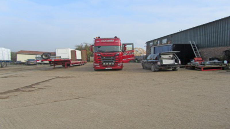 Concrete Yard Suitable For Open Storage