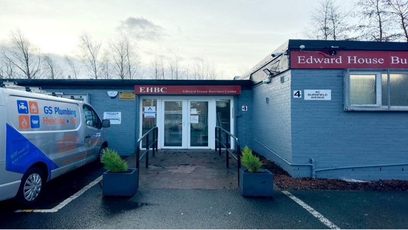 Front door with wheelchair access