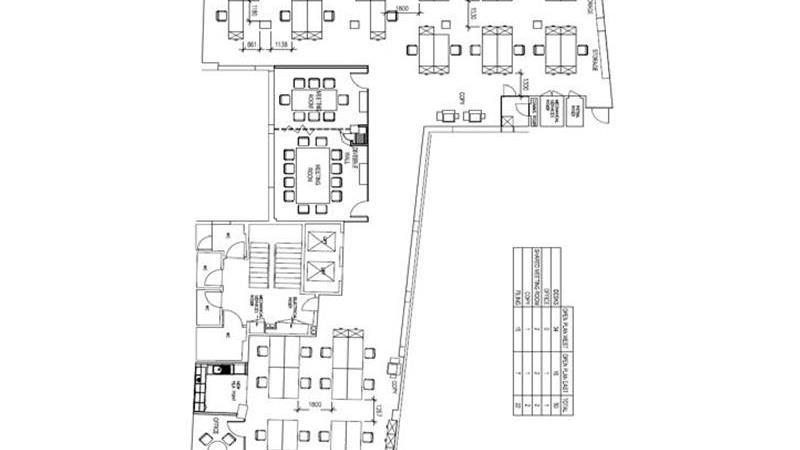 Floor Plan - Indicative of Furniture Layout