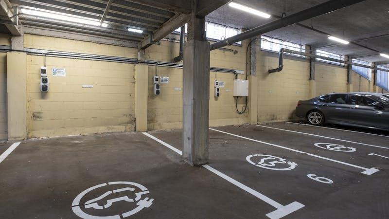 Basement parking