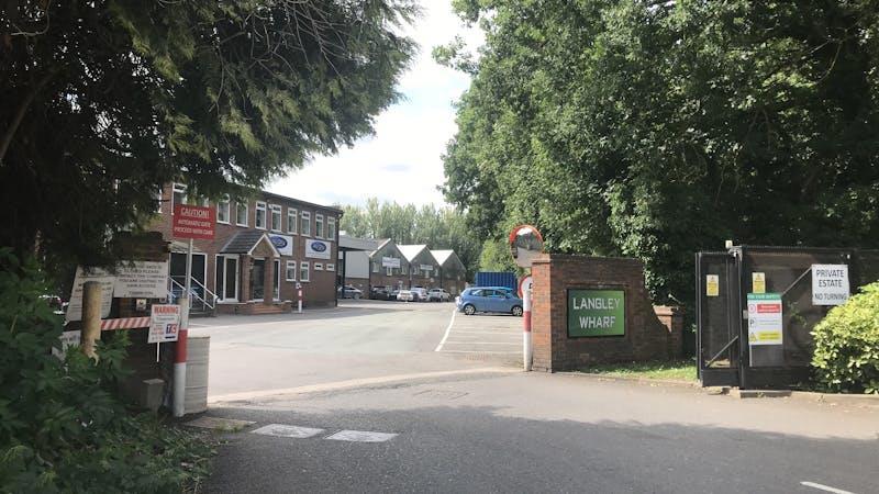 Langley Wharf entrance