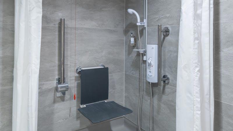 Disabled shower