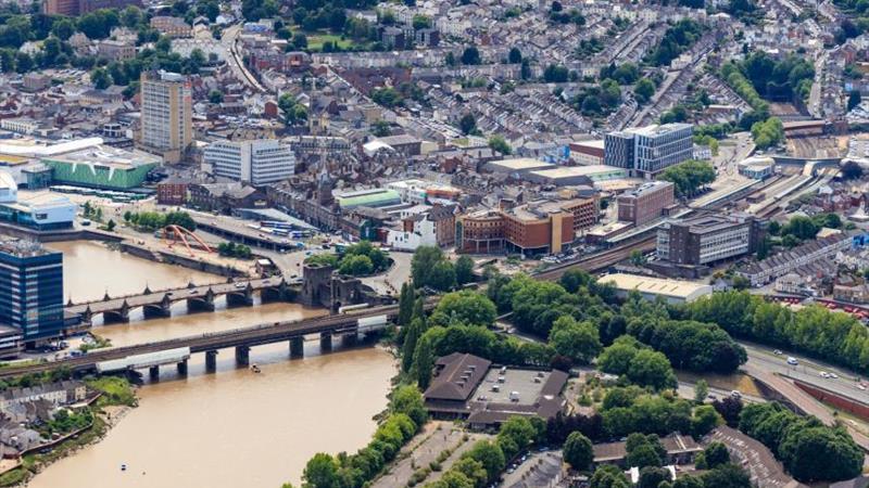 Aerial View - Newport Gateway